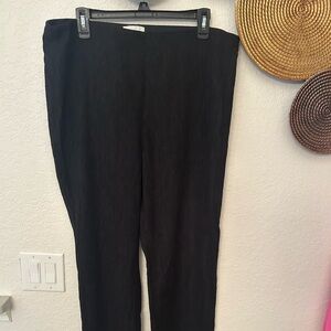 H&M Black‎ pants crepe pants size XL